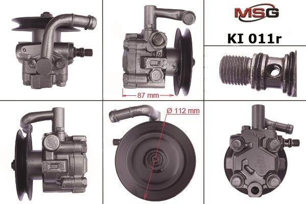 MSG Rebuilding KI011R Насос гідропідсилювача керма відновлений KI011R: Приваблива ціна - Купити в Україні на EXIST.UA!