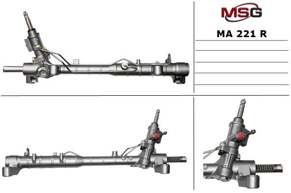 MSG Rebuilding MA221R Рульова рейка з ГПК відновлена MA221R: Купити в Україні - Добра ціна на EXIST.UA!
