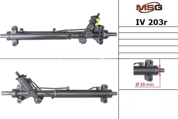 MSG Rebuilding IV203R Рульова рейка з ГПК відновлена IV203R: Купити в Україні - Добра ціна на EXIST.UA!