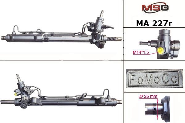 MSG Rebuilding MA227R Рульова рейка з ГПК відновлена MA227R: Купити в Україні - Добра ціна на EXIST.UA!