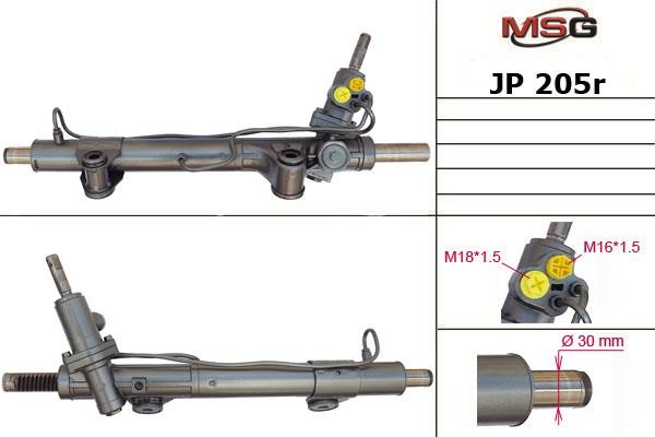 MSG Rebuilding JP205R Рульова рейка з ГПК відновлена JP205R: Купити в Україні - Добра ціна на EXIST.UA!