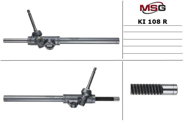 MSG Rebuilding KI108R Рульова рейка без ГПК відновлена KI108R: Купити в Україні - Добра ціна на EXIST.UA!