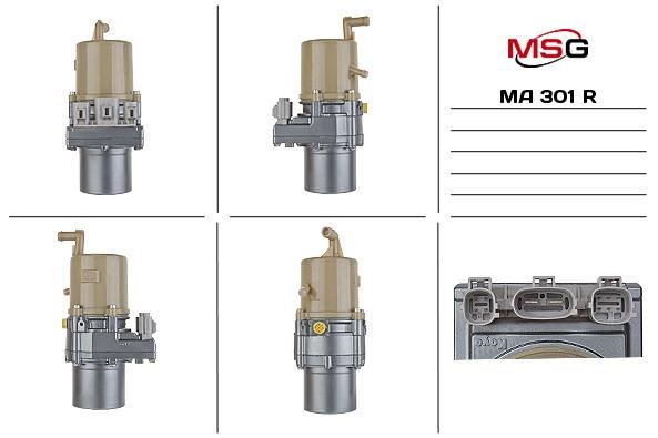 MSG Rebuilding MA301R Насос гідропідсилювача керма відновлений MA301R: Приваблива ціна - Купити в Україні на EXIST.UA!