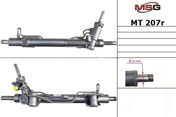 MSG Rebuilding MT207R Рульова рейка з ГПК відновлена MT207R: Купити в Україні - Добра ціна на EXIST.UA!