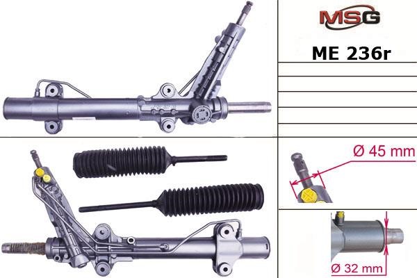 Рулевая рейка с ГУР восстановленная MSG Rebuilding ME236R