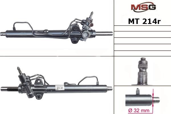 MSG Rebuilding MT214R Рульова рейка з ГПК відновлена MT214R: Купити в Україні - Добра ціна на EXIST.UA!