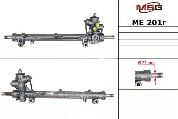MSG Rebuilding ME201R Рульова рейка з ГПК відновлена ME201R: Купити в Україні - Добра ціна на EXIST.UA!