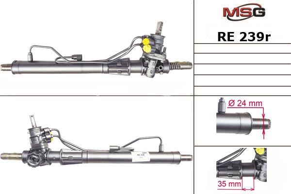 MSG Rebuilding RE239R Рульова рейка з ГПК відновлена RE239R: Купити в Україні - Добра ціна на EXIST.UA!
