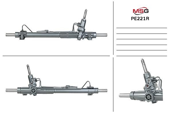MSG Rebuilding PE221R Рульова рейка з ГПК відновлена PE221R: Купити в Україні - Добра ціна на EXIST.UA!