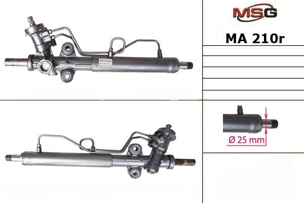 MSG Rebuilding MA210R Рульова рейка з ГПК відновлена MA210R: Купити в Україні - Добра ціна на EXIST.UA!