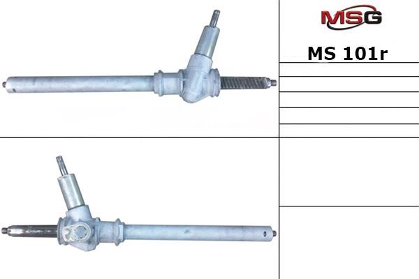 MSG Rebuilding MS101R Рульова рейка без ГПК відновлена MS101R: Купити в Україні - Добра ціна на EXIST.UA!
