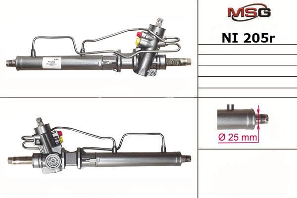 MSG Rebuilding NI205R Рульова рейка з ГПК відновлена NI205R: Купити в Україні - Добра ціна на EXIST.UA!