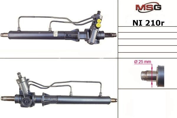 MSG Rebuilding NI210R Рульова рейка з ГПК відновлена NI210R: Купити в Україні - Добра ціна на EXIST.UA!