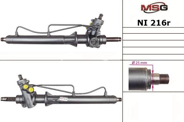 MSG Rebuilding NI216R Рульова рейка з ГПК відновлена NI216R: Купити в Україні - Добра ціна на EXIST.UA!