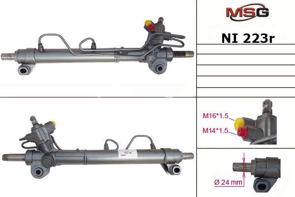 MSG Rebuilding NI223R Рульова рейка з ГПК відновлена NI223R: Купити в Україні - Добра ціна на EXIST.UA!