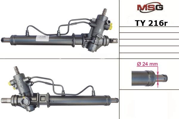 MSG Rebuilding TY216R Рульова рейка з ГПК відновлена TY216R: Купити в Україні - Добра ціна на EXIST.UA!