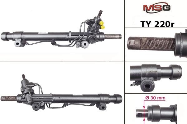 MSG Rebuilding TY220R Рульова рейка з ГПК відновлена TY220R: Приваблива ціна - Купити в Україні на EXIST.UA!