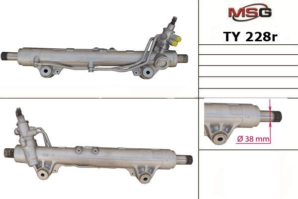 MSG Rebuilding TY228R Рульова рейка з ГПК відновлена TY228R: Купити в Україні - Добра ціна на EXIST.UA!