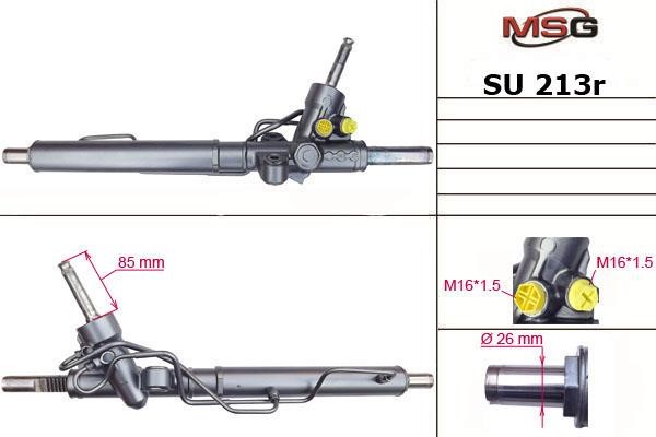 MSG Rebuilding SU213R Рульова рейка з ГПК відновлена SU213R: Купити в Україні - Добра ціна на EXIST.UA!