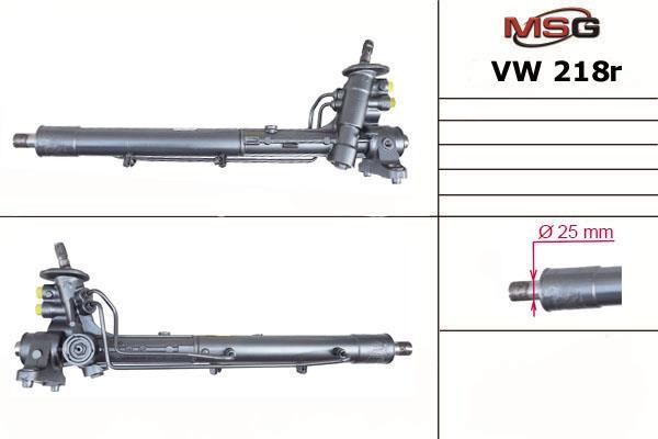 MSG Rebuilding VW218R Рульова рейка з ГПК відновлена VW218R: Купити в Україні - Добра ціна на EXIST.UA!