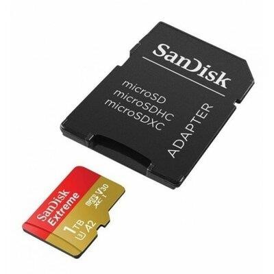 Sandisk SDSQXAV-1T00-GN6MA Флеш пам'ять microSDXC (UHS-1 U3) SanDisk Extreme A2 1TB class 10 V30 SDSQXAV1T00GN6MA: Купити в Україні - Добра ціна на EXIST.UA!