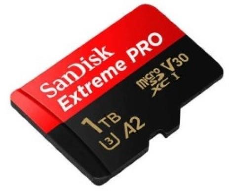 Sandisk SDSQXCD-1T00-GN6MA Флеш пам'ять microSDXC (UHS-1 U3) SanDisk Extreme Pro A2 1TB class 10 V30 SDSQXCD1T00GN6MA: Купити в Україні - Добра ціна на EXIST.UA!