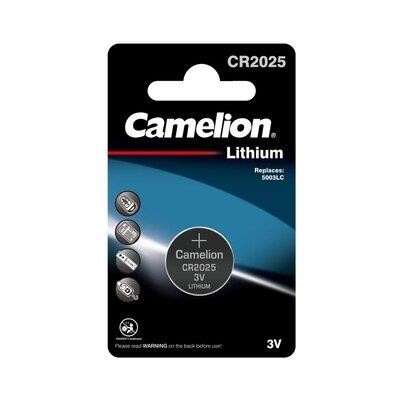Camelion 4260033152770 Батарейка Camelion CR2025 Lithium Button cell BP1 1шт 4260033152770: Купити в Україні - Добра ціна на EXIST.UA!