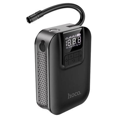 Hoco 6942007610438 Автомобільний компресор Hoco DPH04 Car portable smart air pump Black 6942007610438: Купити в Україні - Добра ціна на EXIST.UA!