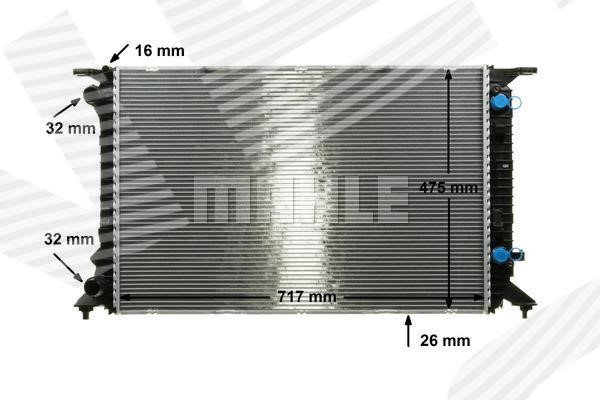 Радиатор Signeda RA977799MH