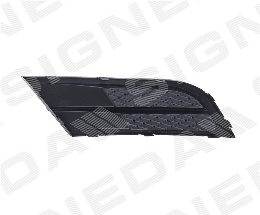 Решетка бампера переднего (заглушка) правая Signeda PVW99077CAR
