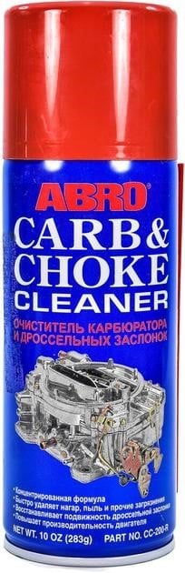 Abro CC200 Очищувач карбюратора, 283 мл CC200: Купити в Україні - Добра ціна на EXIST.UA!