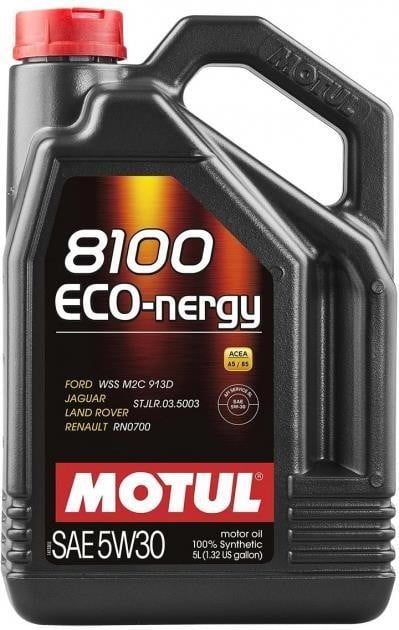 5W308100ECONERGY5L Motul Моторное масло Motul 8100 ECO-NERGY 5W-30, 5л