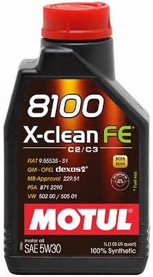 5W308100XCLEANFE1L Motul Моторна олива Motul 8100 X-CLEAN FE 5W-30, 1л