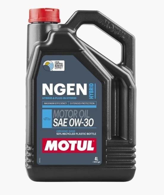 0W30NGENHYBRID4L Motul Моторное масло Motul NGEN Hybrid 0W-30, 4л