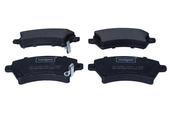190563 Maxgear Тормозные колодки дисковые, комплект