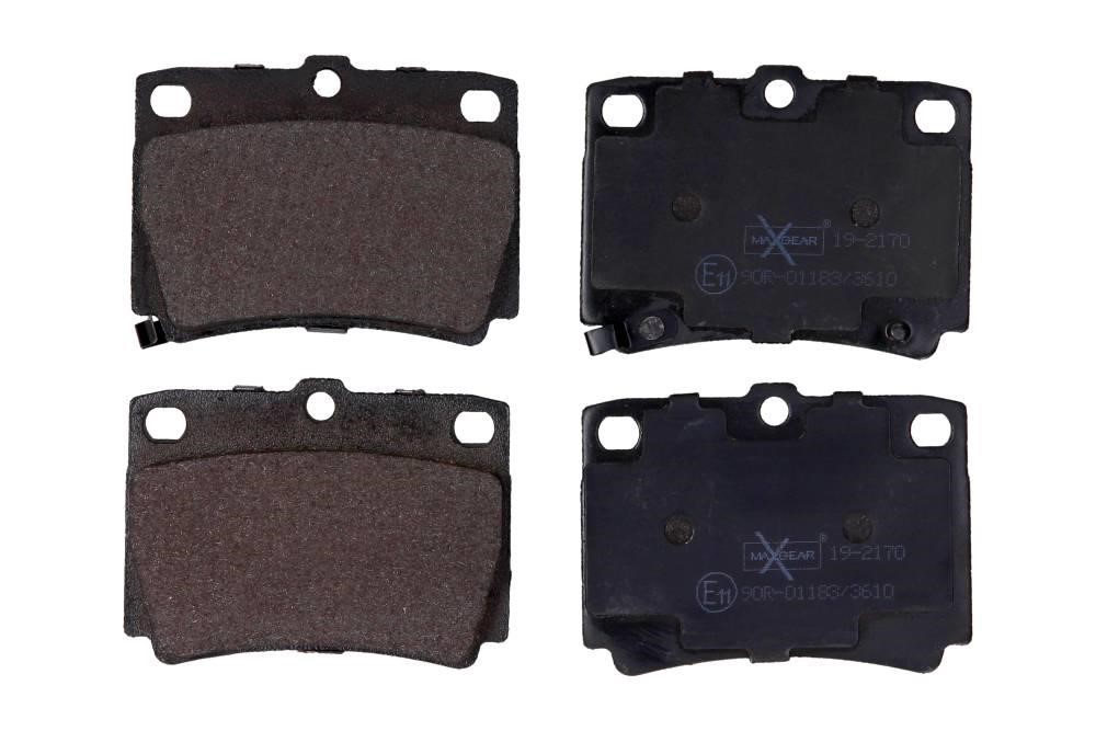 192170 Maxgear Тормозные колодки дисковые, комплект