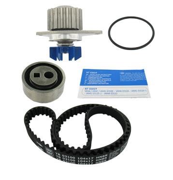 VKMC03100 SKF Ремень ГРМ, комплект с водяным насосом