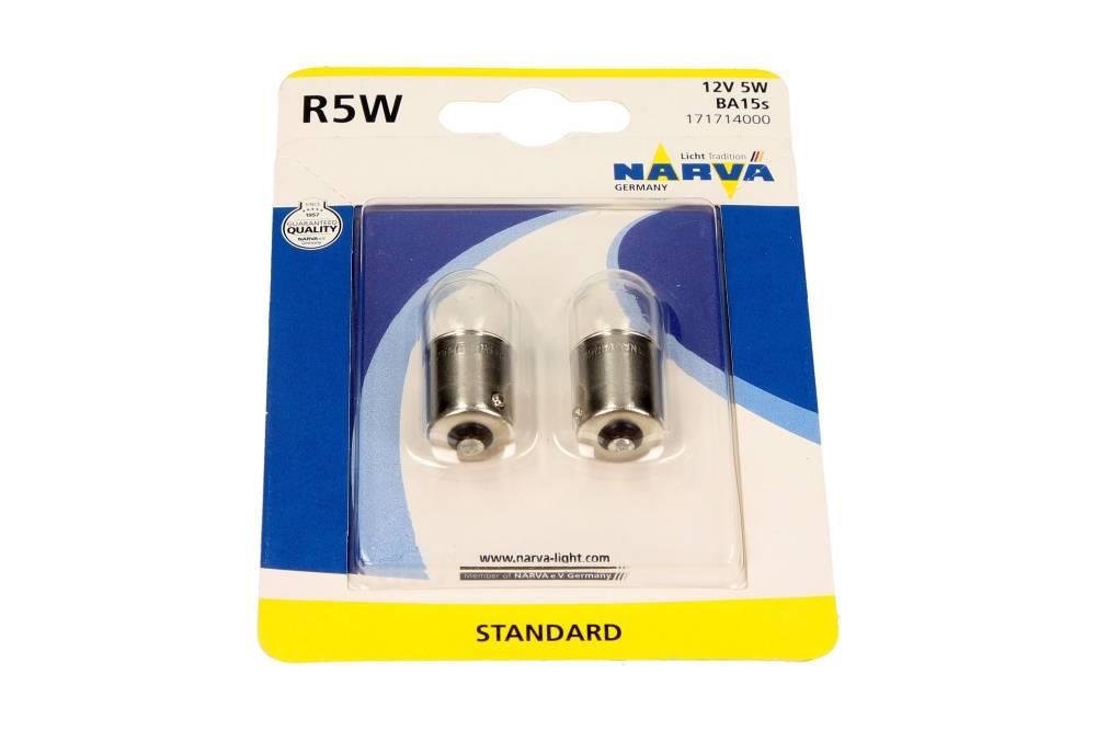 171714000 Narva Лампа накаливания R5W 12В 5Вт