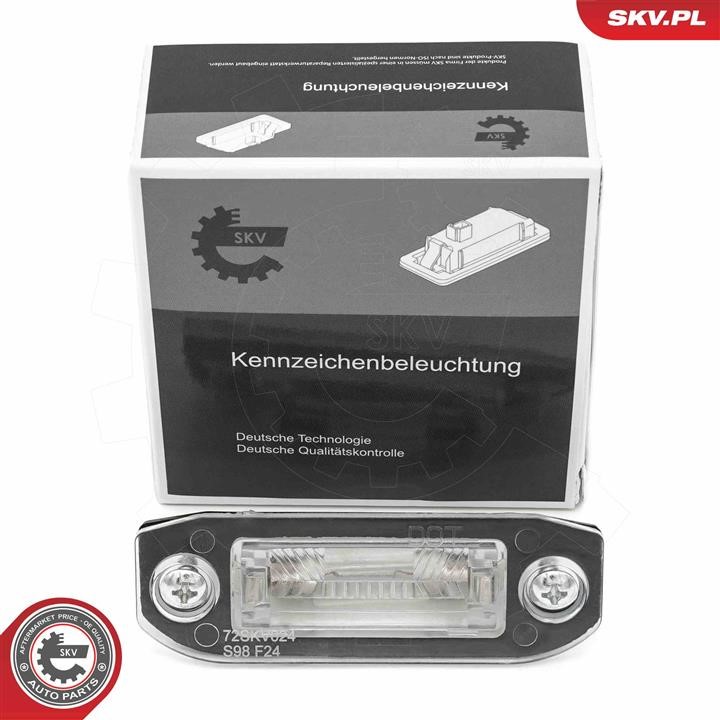 72SKV024 Esen SKV Ліхтар освітлення номерного знаку