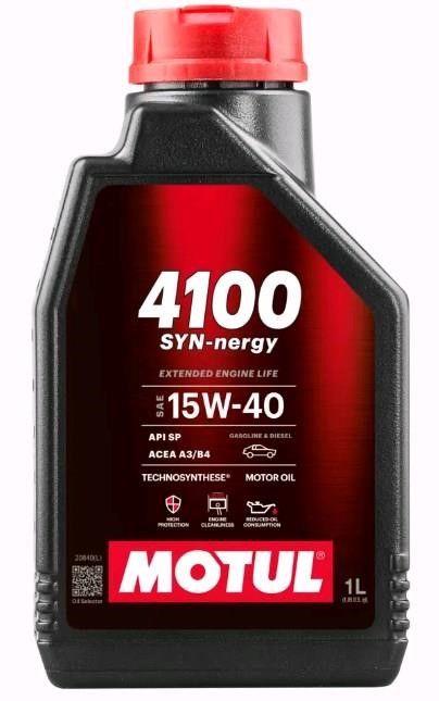 15W404100SYNERGY1L Motul Моторна олива Motul 4100 SYN-NERGY 15W-40, 1л