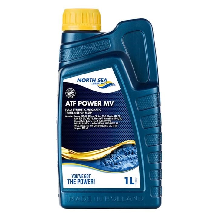 73231 North Sea Lubricants Масло трансмиссионное North Sea Lubricants ATF POWER MV, 1 л