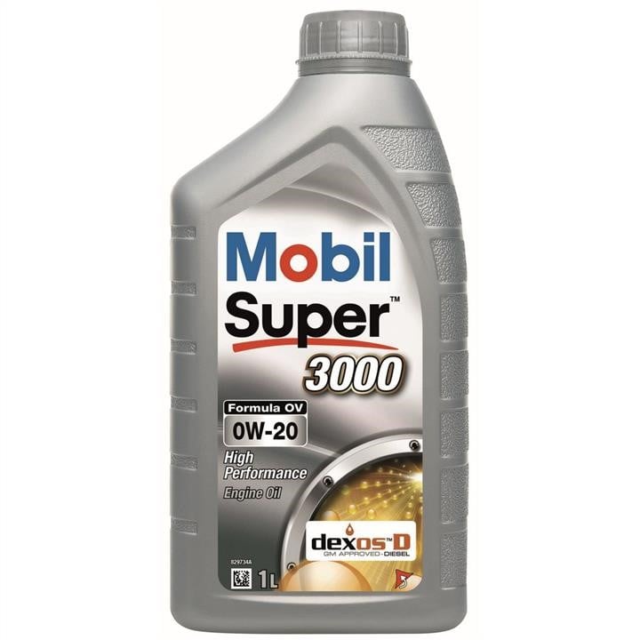 MOBSUP3000FOV0W201L Mobil Моторное масло MOBIL Super 3000 Formula OV 0W-20, 1л