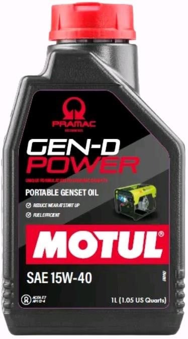 111238 Motul Моторное масло Motul GEN-D POWER 15W-40, 1л