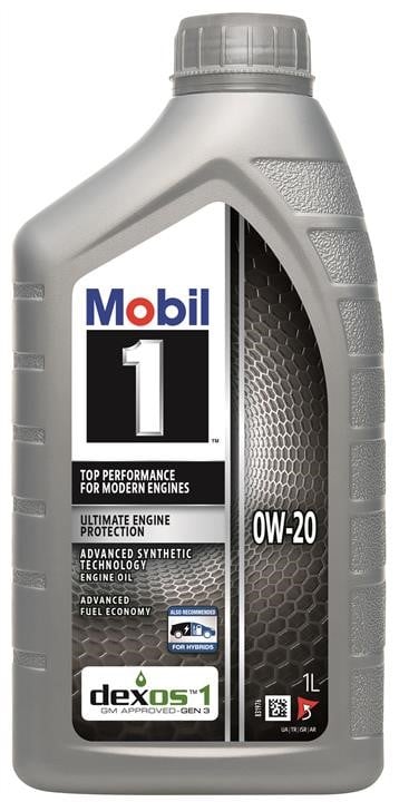 MOB10W201L Mobil Моторна олива MOBIL 1 0W-20, 1л