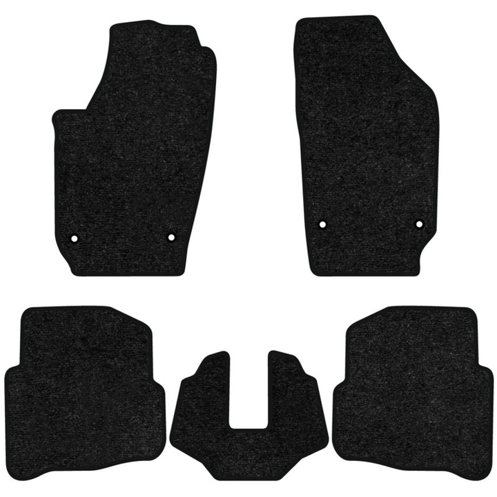 VW12025CGB5TL4VEB EVAtech Коврики в салон EVAtech Standard ворсовые для Volkswagen Polo (IV) 3-doors 2001-2009 4 поколение, хэтчбек EU