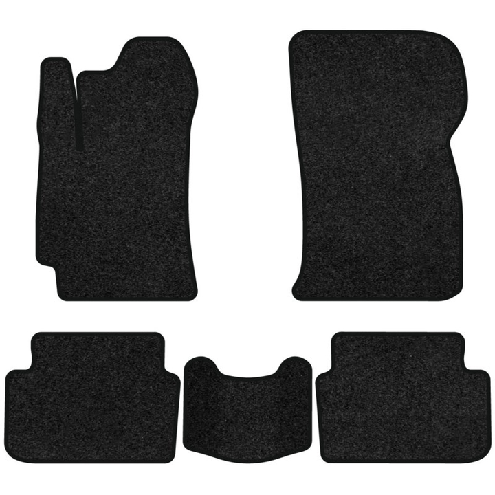 DO33610C5VPB EVAtech Коврики в салон EVAtech Premium ворсовые для Daewoo Sens 2012-2017 1 поколение, хэтчбек EU