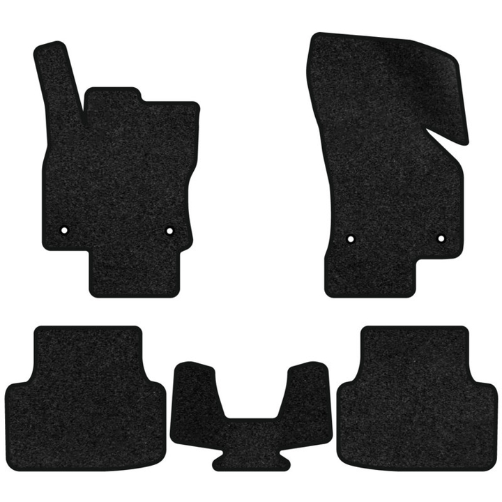 SK12301C5AV4VPB EVAtech Коврики в салон EVAtech Premium ворсовые для Skoda Octavia A7 Scout (MT) 2013-2020 3 поколение, лифтбек EU
