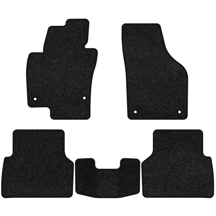 VW33942CZ5AV4VPB EVAtech Коврики в салон EVAtech Premium ворсовые для Volkswagen Tiguan (NF) MT 2007-2018 1 поколение, SUV USA
