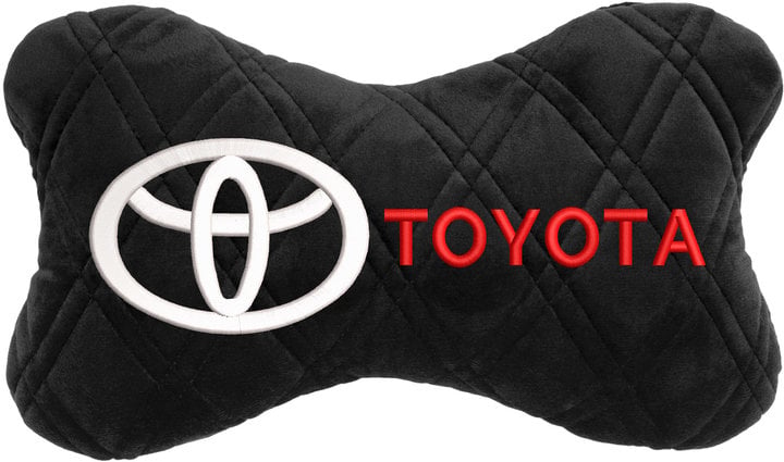 SPALHRBBV031 EVAtech Подушка на подголовник автомобиля с алькантарой 27х16 см Toyota