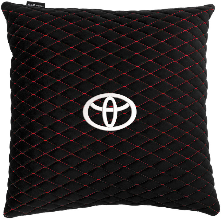 SPBALMRBRV030 EVAtech Подушка в авто из алькантары 40x40 см Toyota